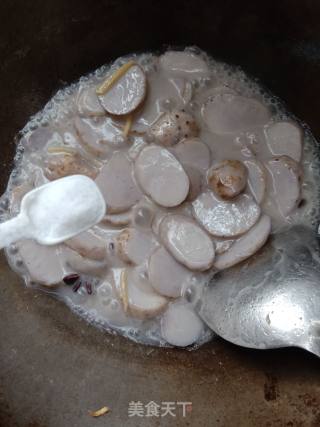 Stir-fried Taro recipe