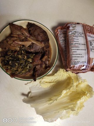 Sauerkraut Duck Noodle recipe