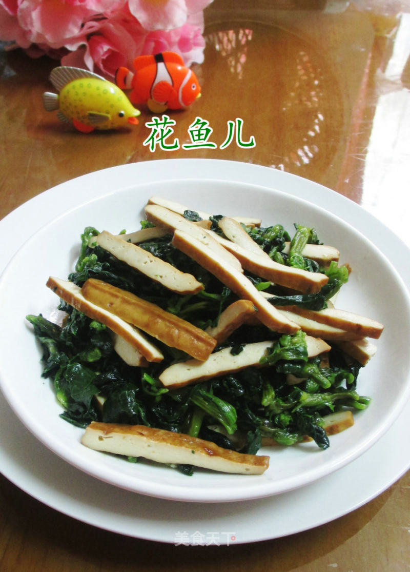 Dried Vegetable Core Mixed with Fragrant Dried recipe