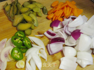 Stir-fried Chicken Slices with Vegetables recipe