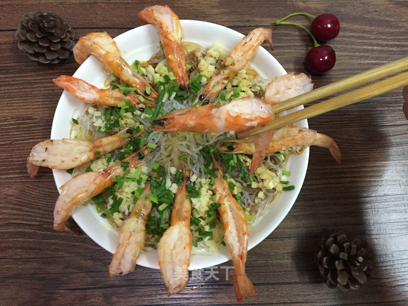 Garlic Vermicelli Shrimp recipe