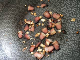 Stir-fried Broccoli Enoki Mushroom with Bacon recipe