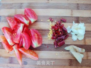 Stir-fried Water Bracken with Tomatoes recipe