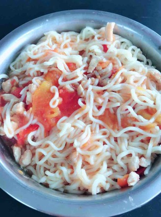 Tomato Meat Sauce Noodles
