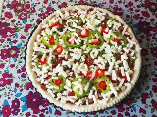 Colorful Pizza recipe