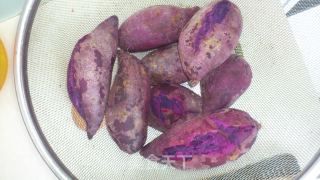 [ma Ma Small Kitchen] Purple Sweet Potato and Rose Bun recipe