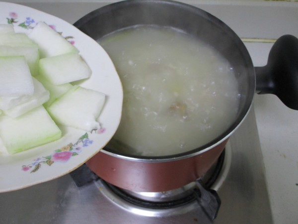 Winter Melon and Barley Pork Rib Soup recipe