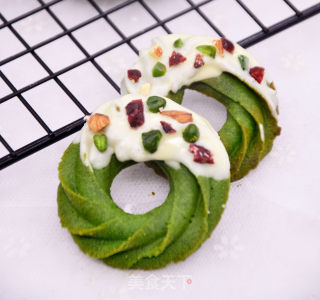 Christmas Wreath Cookies recipe