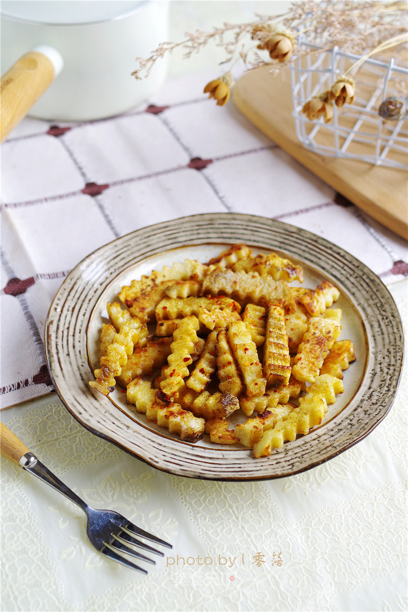 How to Make Low-fat and Nutritious French Fries recipe