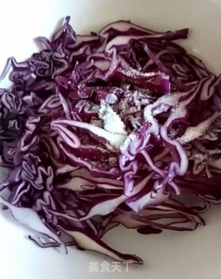 Purple Cabbage Salad recipe
