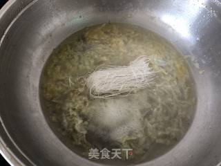 Cabbage Vermicelli Soup recipe