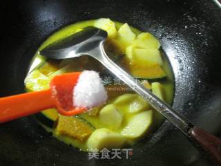 Potato Boiled Pumpkin recipe