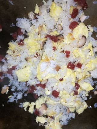 Assorted Egg Fried Rice recipe