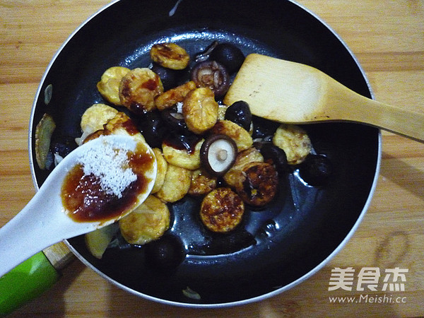 Grilled Japanese Tofu with Shiitake Mushrooms recipe