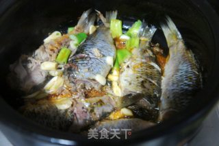 #御寒美食# Spicy Red Stewed Crucian Carp recipe