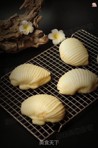 #the 4th Baking Contest and is Love to Eat Festival#shell Flower Roll recipe