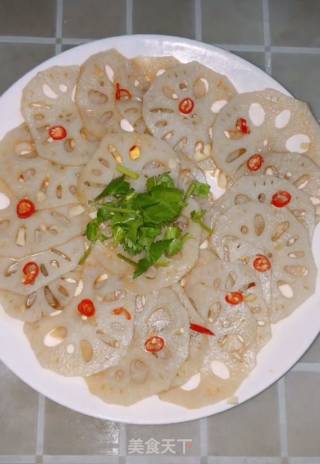 Cold Lotus Root Slices recipe