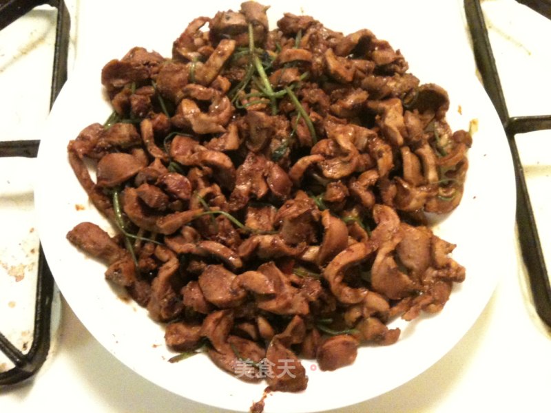 Cumin Chicken Gizzards recipe