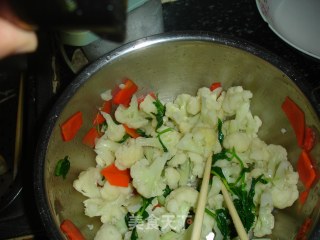 Delicious Colorful Cauliflower recipe