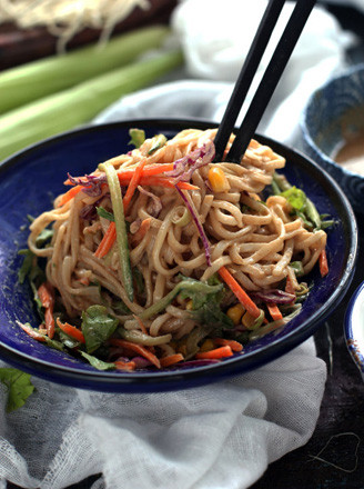 Cold Noodles with Sesame Sauce recipe