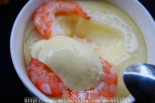 Steamed Egg with Shrimp recipe