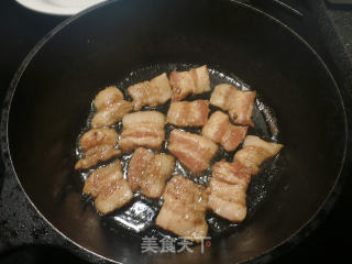 Pan-fried Fermented Bean Curd Pork Belly recipe