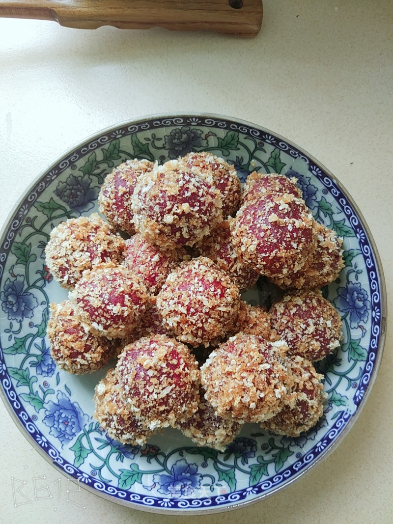 Purple Sweet Potato Ball recipe