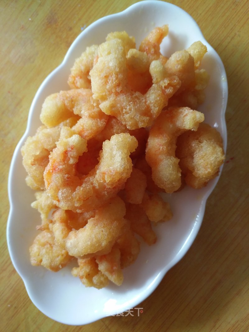 Soft Fried Shrimp recipe