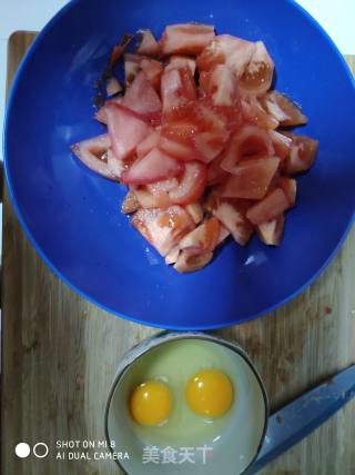 Scrambled Eggs with Tomatoes recipe