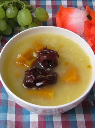 Millet, Pumpkin and Red Dates Porridge recipe