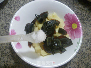 Preserved Egg Mixed with Rice White recipe
