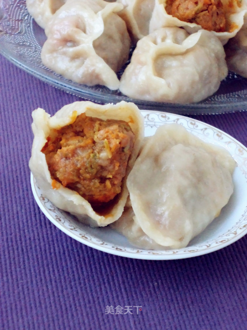 Steamed Dumplings with Pork Stuffing recipe