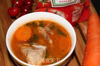 Tomato Pork Ribs Soup recipe