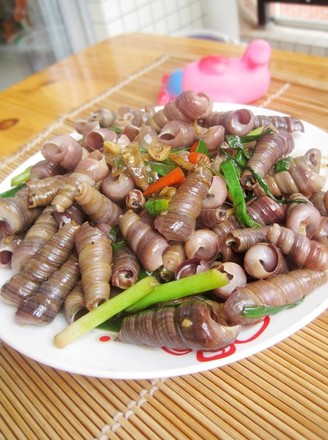 Spicy Fried Snails recipe