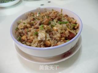Glutinous Rice with Mung Beans and Lotus Seed Rice recipe
