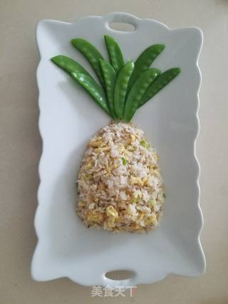 Pineapple Omelet Rice recipe