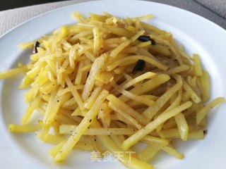 #trust之美# Vinegar Potato Shreds recipe