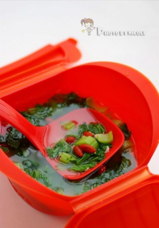 Wheat Fragrant Rice Soup Bowl Bowl Vegetables recipe