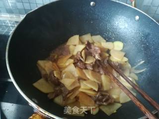 Stir-fried Beef with Potatoes recipe