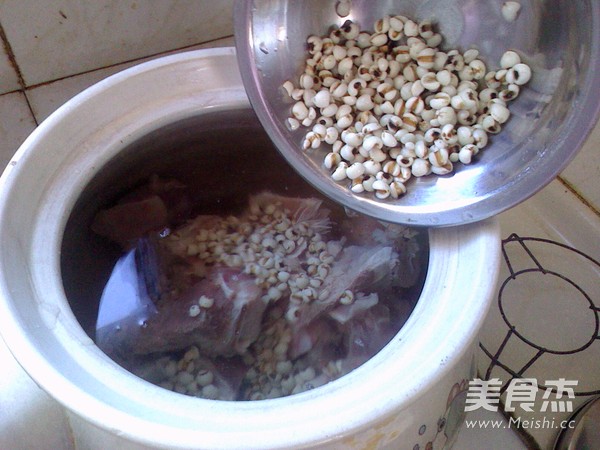 Winter Melon and Barley Pork Bone Soup recipe