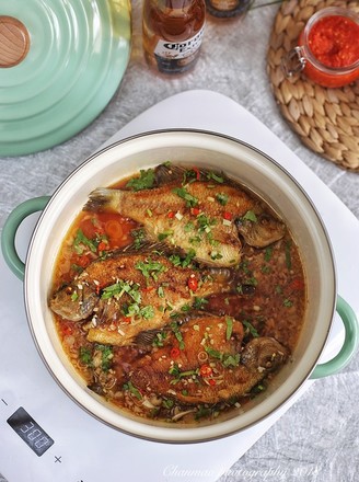 Braised Sunfish with Beer recipe