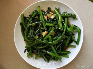 Stir-fried Rape Blossoms recipe