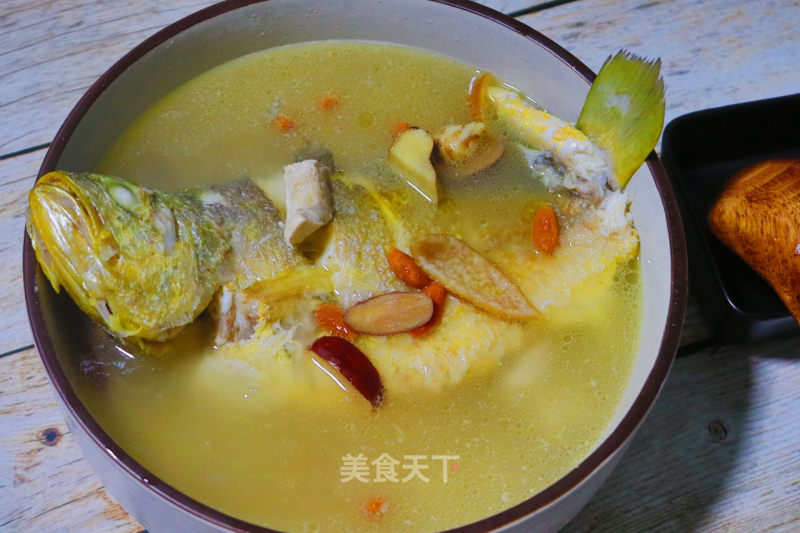 ~tangerine Peel Yellow Fish Soup~ recipe