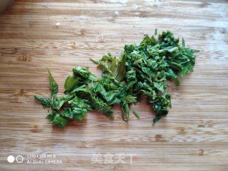 Fried Toon Fish with Wild Vegetables recipe