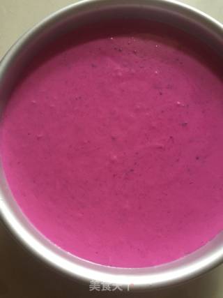Dragon Fruit Mousse Cake recipe