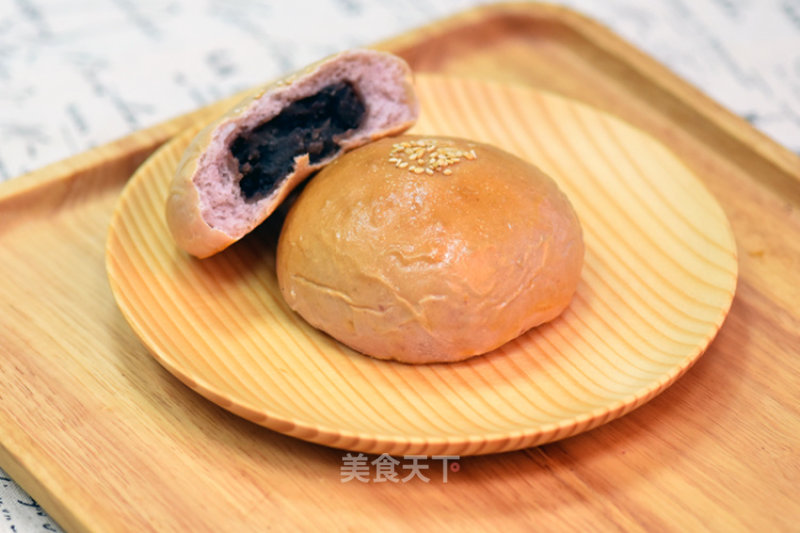 Depp Oven Recipe-purple Sweet Potato Bread recipe