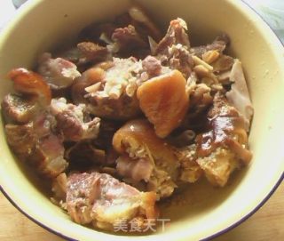 Peanut Cured Pork Leg Soup recipe