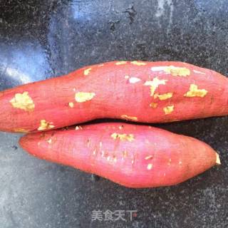 Sweet Osmanthus Mixed with Potato Wedges recipe