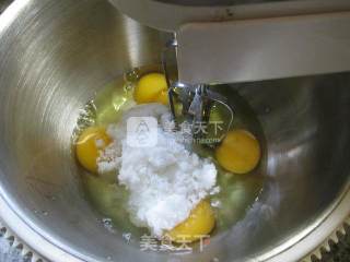 Chinese Wolfberry Steamed Cake recipe
