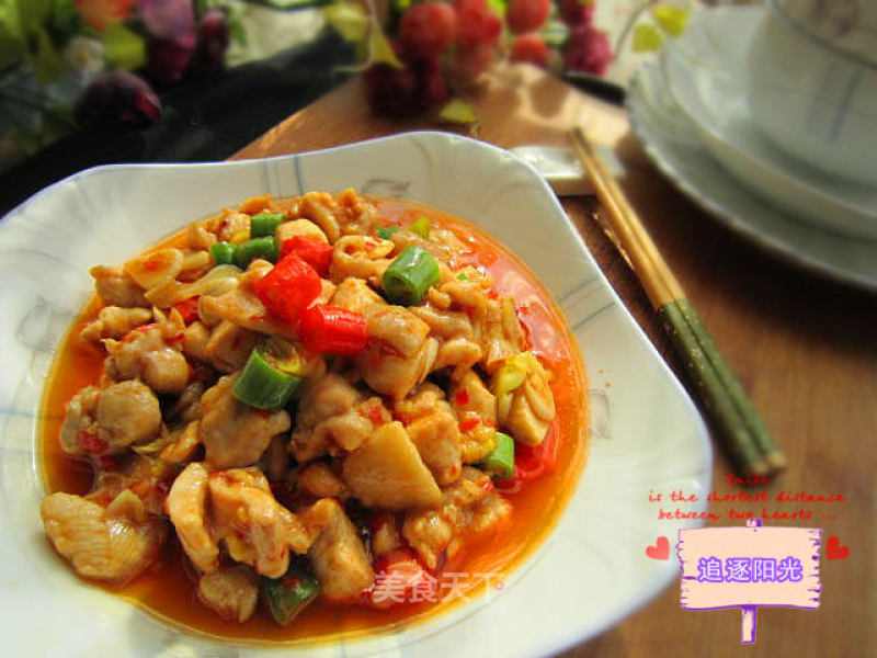 Spicy Diced Chicken-a Delicious and Delicious Appetizer recipe